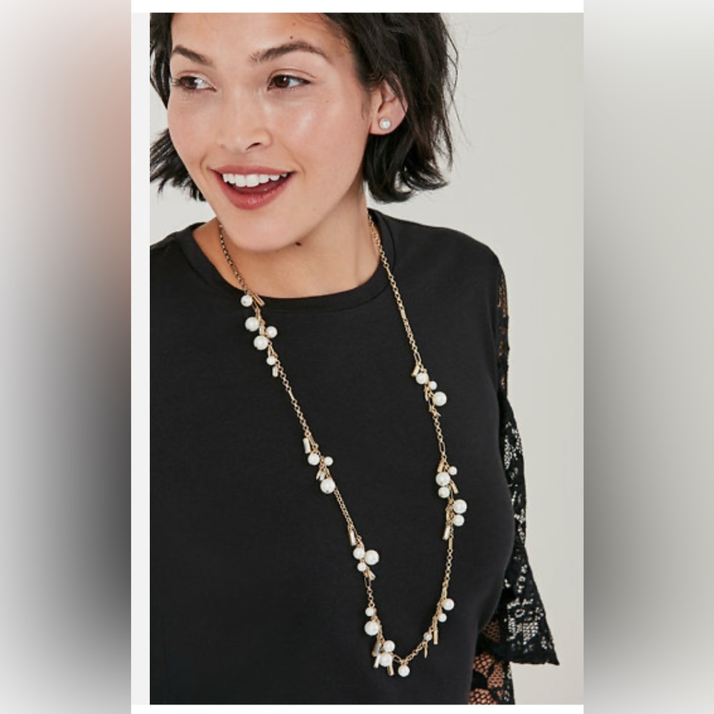 Stella & Dot Eve Stations Necklace EUC